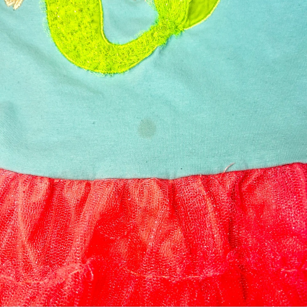 Rare Editions Pink and Blue Mermaid Dress - 24M - Picture 7 of 7